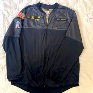 NFL Patriots salute to service jacket